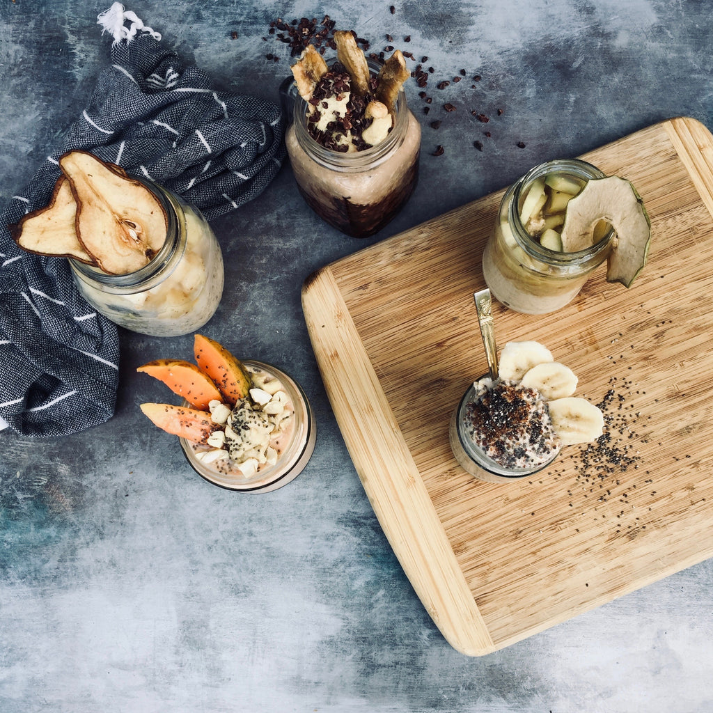 Overnight Oats in Jars—5 Ways