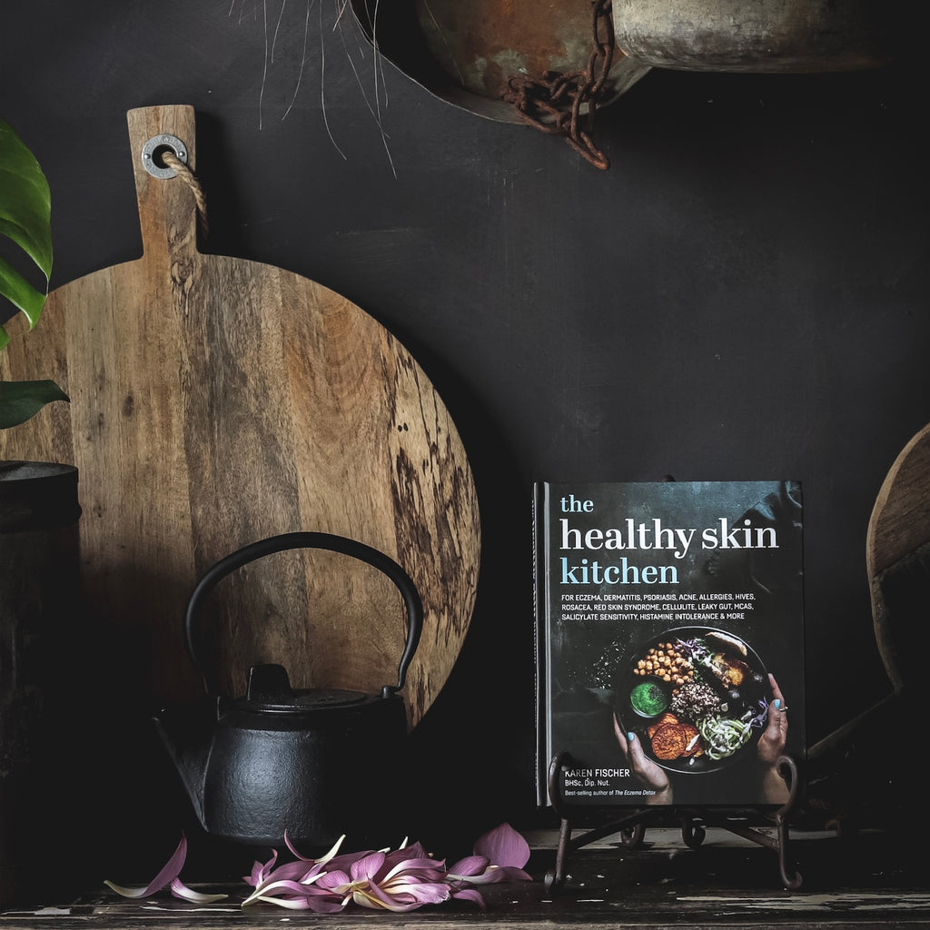 Reading The Healthy Skin Kitchen actually helped my eczema