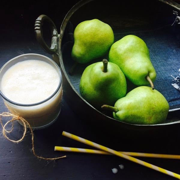Pear Flaxseed Drink – Dry Skin Remedy
