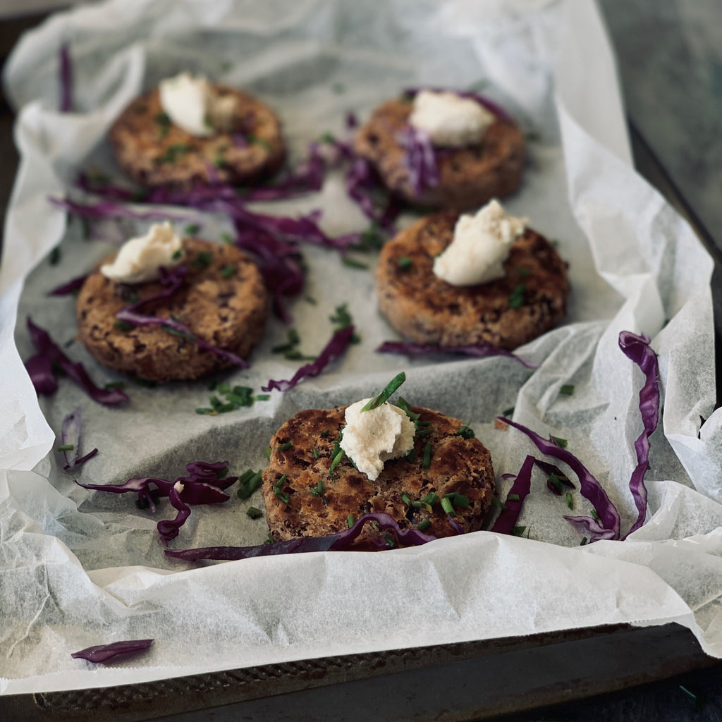 Bean Patties with Eczema Friendly Ingredients