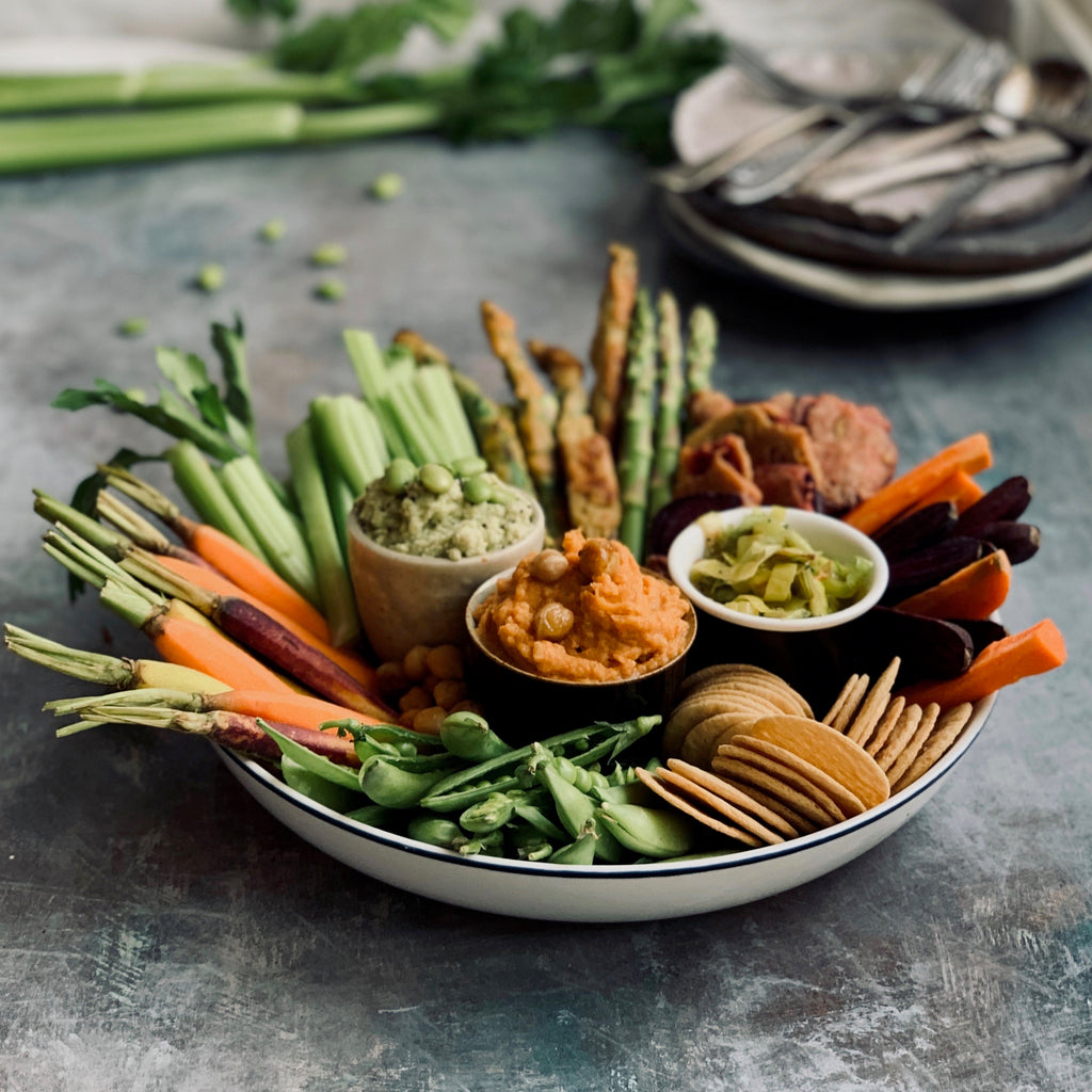 Vegetable Grazing Platter (with Eczema Friendly Ingredients)
