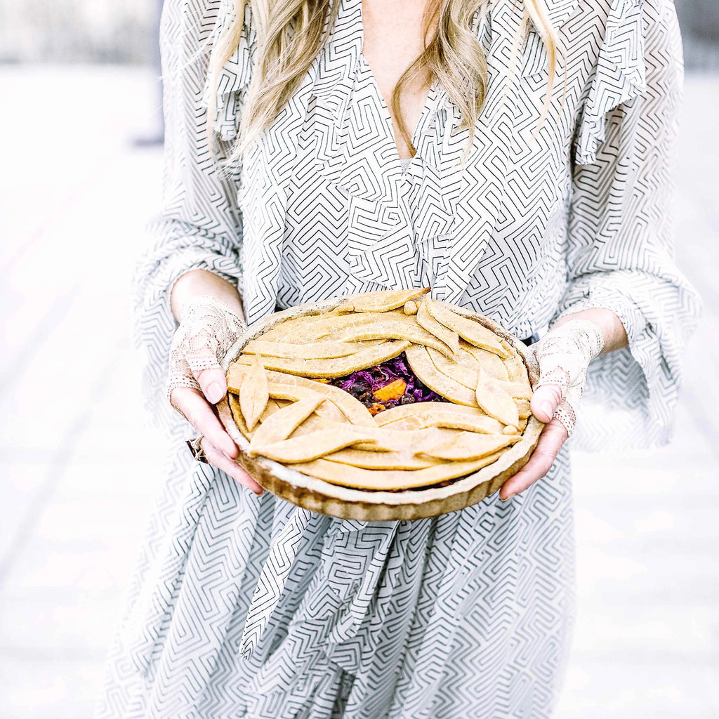 Chickpea Crust and Pumpkin Pie Recipe